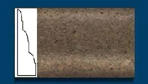 Плинтус пробковый ArtCorkDesing С 105 (Колер 7) 18x45x910 мм в Челябинске
