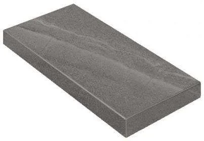 Керамогранит Italon Контемпора Карбон 33x120 ступень угловая правая в Челябинске