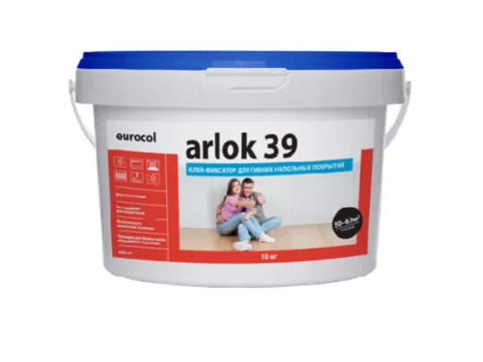 Клей Arlok 39 (10 кг) 150-200 г/м2, фиксатор против сдвигов в Челябинске