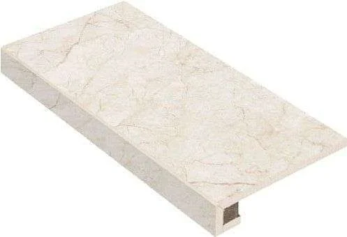 Керамогранит Italon Контемпора Пур 33x120 ступень угловая левая в Челябинске