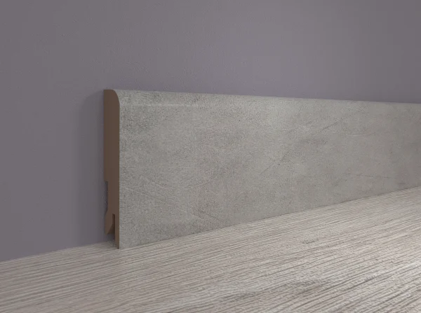 Плинтус MDF Bonkeel 24065 Бетон Лофт Натур (100х16х2400 мм) в Челябинске