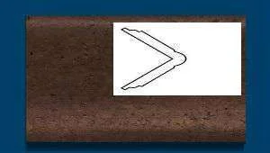 Угол пробковый наружный ArtCorkDesign С 303 Колер 14 в Челябинске