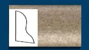 Плинтус пробковый ArtCorkDesing С 102 (Колер 6) 20x40x910 мм в Челябинске