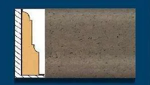 Плинтус пробковый ArtCorkDesing С 103 (Колер 15) 12х65х910 мм в Челябинске