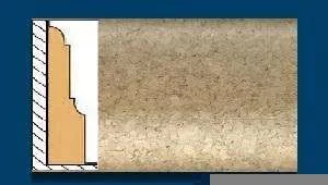 Плинтус пробковый ArtCorkDesing С 103 (Колер 4) 12х65х910 мм в Челябинске