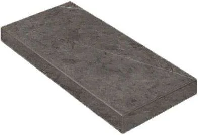 Керамогранит Italon Шарм Эво Антрачит Ступень Угловая Правая 33*60 в Челябинске