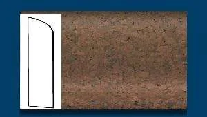 Плинтус пробковый ArtCorkDesing С 106 (Колер 11) 10х60х910 мм в Челябинске