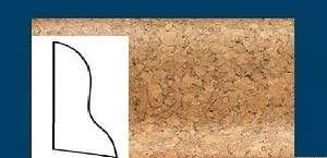 Плинтус пробковый ArtCorkDesing С 102 (Колер 8) 20x40x910 мм в Челябинске