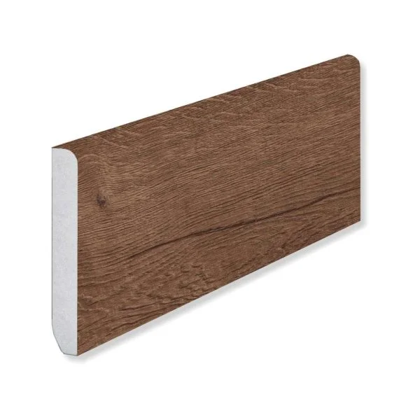 Кварцевый плинтус Fargo 81996-6 Дуб Южная Ночь градиент 80х11х2200 мм в Челябинске