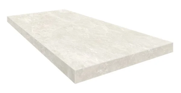 Керамогранит Coliseum Да Винчи Уайт Ступень угловая правая (Натуральный, 33х60) в Челябинске