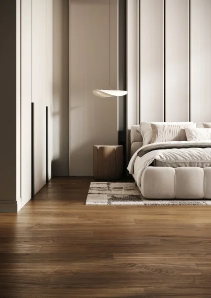 Паркетная доска Quartz Parquet Классик 5 мм Орех Американский 400-29 в Челябинске