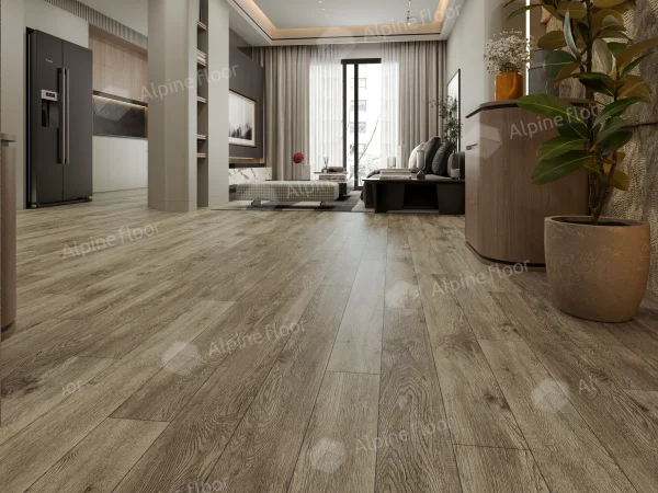 Каменно-полимерная плитка Alpine Floor Grand Sequoia Village Венге Грей ECO 11-807 4мм, 43 класс в Челябинске