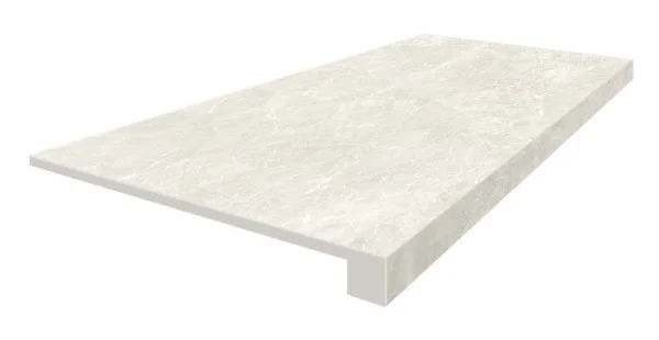 Керамогранит Coliseum Да Винчи Уайт Ступень фронтальная (Натуральный, 33х60) в Челябинске