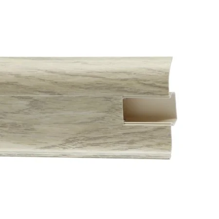 Пластиковый плинтус Royce №853 Дуб Супрема (58х22х2200мм) в Челябинске