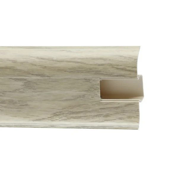 Пластиковый плинтус Royce №853 Дуб Супрема (58х22х2200мм) в Челябинске