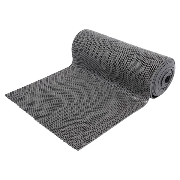 Грязезащитное рулонное покрытие ЗигЗаг Серый 5 мм (1,2 м) Китай в Челябинске