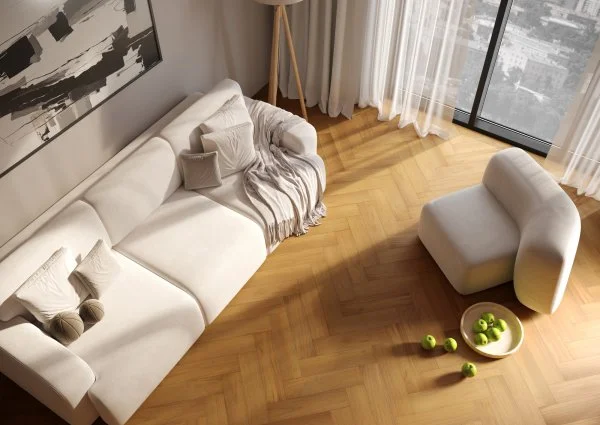 Паркетная доска Quartz Parquet Штучный паркет Тик Южноамериканский 44-400-71 в Челябинске