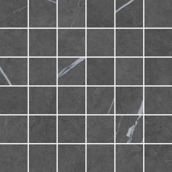 Керамогранит Italon Метрополис Империал Блэк Мозаика 30х30 (Натуральная) в Челябинске