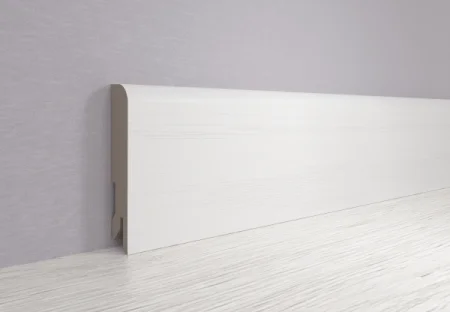 Плинтус MDF Bonkeel 24116 Белый (80х16х2400 мм) в Челябинске