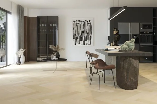 Паркетная доска Quartz Parquet Английская Ёлка Дуб Испанский 33-404 в Челябинске