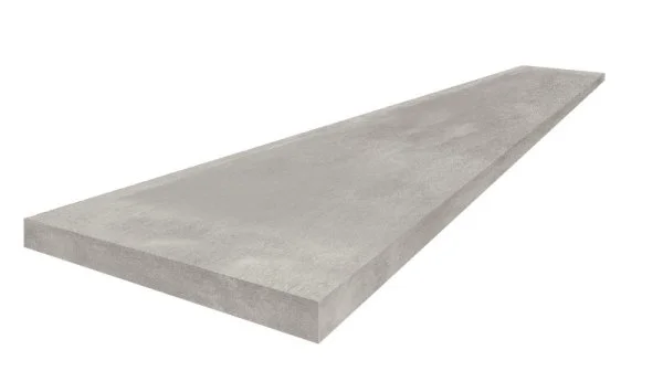 Керамогранит Coliseum Экспо Грэй Ступень угловая левая (Натуральный, 33х60) в Челябинске