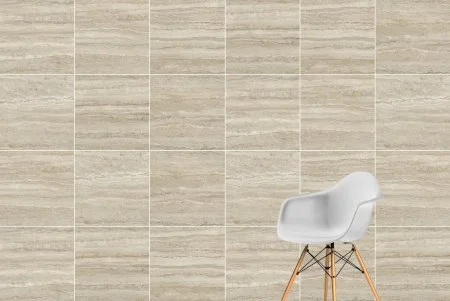 Керамогранит Vitra CityStone Травертин Линейный 60х60 (Натуральная и Реттифицированная) в Челябинске