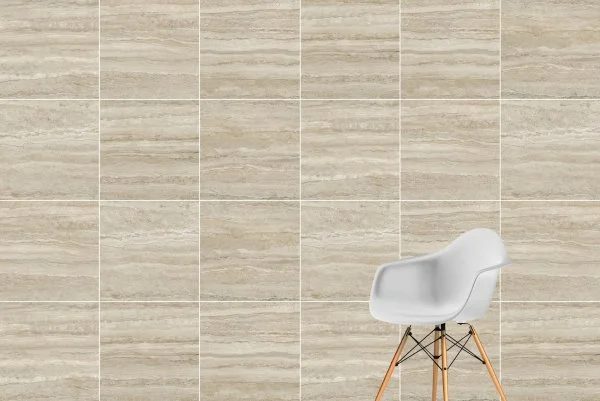 Керамогранит Vitra CityStone Травертин Линейный 60х60 (Натуральная и Реттифицированная) в Челябинске