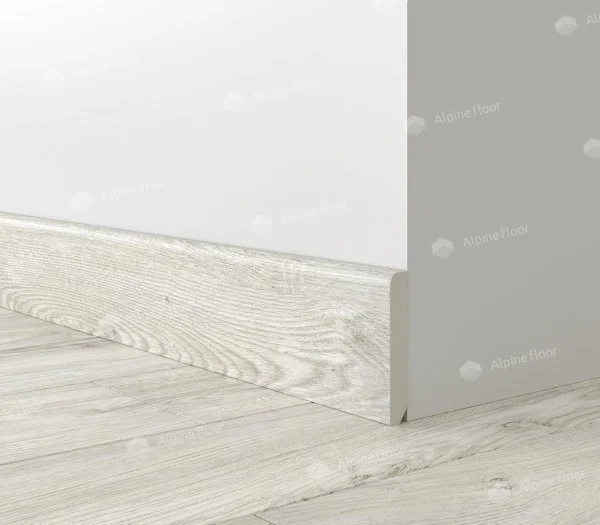 Кварцевый плинтус Alpine Floor Parquet Light 13-11 Снежный в Челябинске
