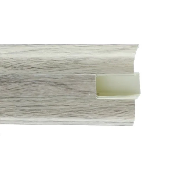 Пластиковый плинтус Royce №822 Дуб Альба (58х22х2200мм) в Челябинске