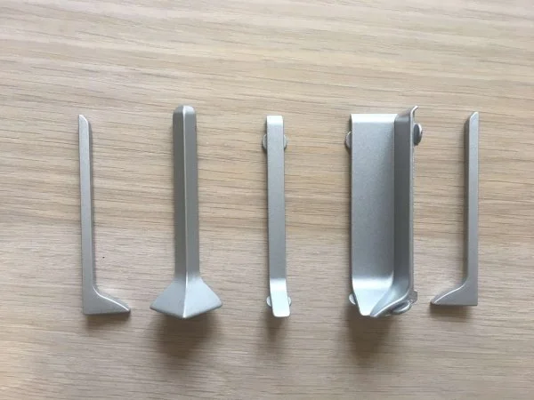 Соединитель для плинтуса ЭлитПроф Плоский 100 (Алюм) в Челябинске