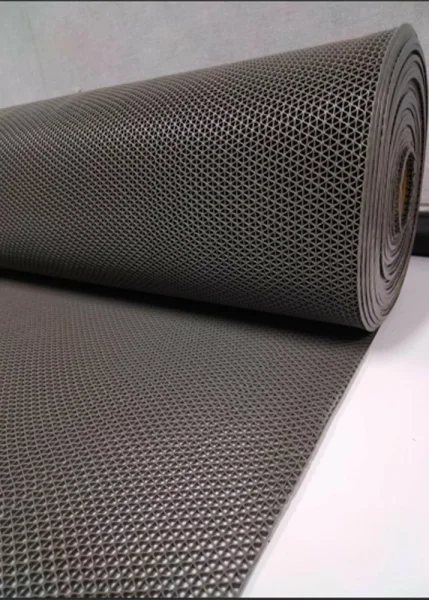 Грязезащитное рулонное покрытие ЗигЗаг Серый 5 мм (1,2 м) Китай в Челябинске