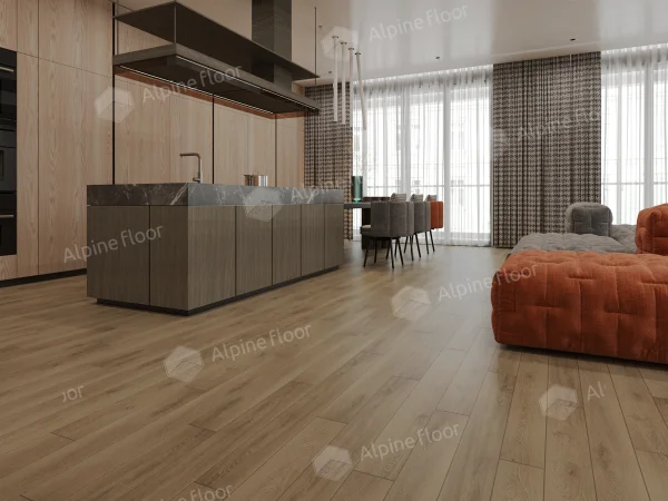 Каменно-полимерная плитка Alpine Floor Grand Sequoia Village Вайпуа ECO 11-1907 4мм, 43 класс в Челябинске