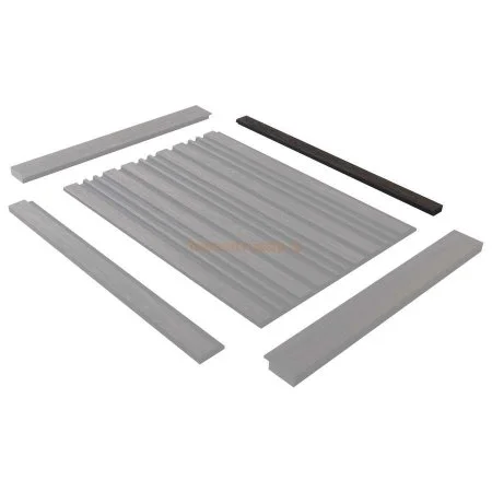 Финишный молдинг LF124B BR395K левый декорированный (31х12х2700мм) в Челябинске