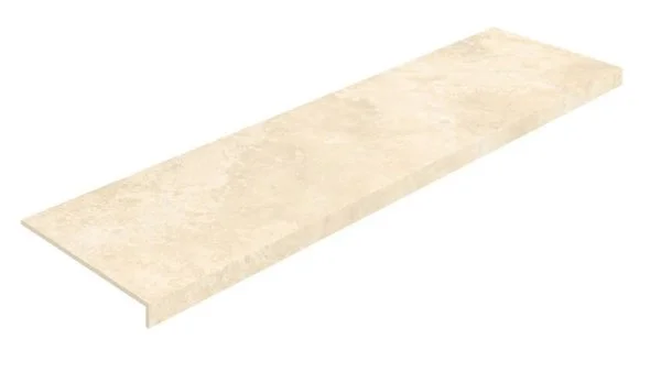 Керамогранит Coliseum Аурелия Уайт Ступень фронтальная (Натуральный, 33х120) в Челябинске