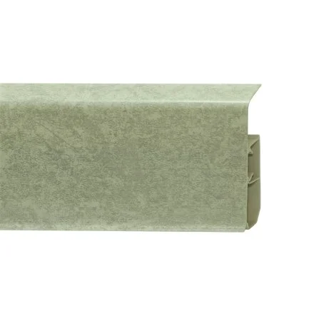 Пластиковый плинтус Royce №339 Мрамор Светлый (80х24х2200мм) в Челябинске