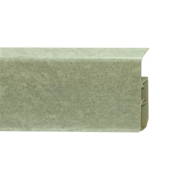 Пластиковый плинтус Royce №339 Мрамор Светлый (80х24х2200мм) в Челябинске