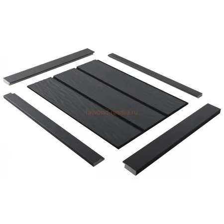 Финишный молдинг LF124A GR15K правый декорированный (42х12х2700мм) в Челябинске