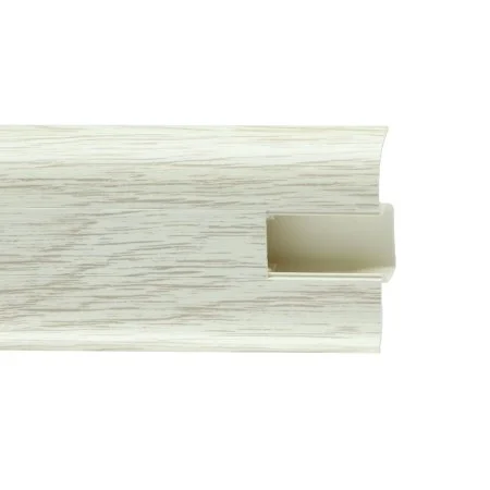 Пластиковый плинтус Royce №851 Дуб Льняной (58х22х2200мм) в Челябинске