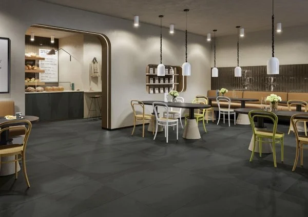 Керамогранит Coliseum Ардезия Блэк 60х120 (Натуральный и Реттифицированный) в Челябинске