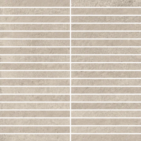 Керамогранит Italon Этернум Крим Мозаика Стрип 30х30 (Натуральная) в Челябинске