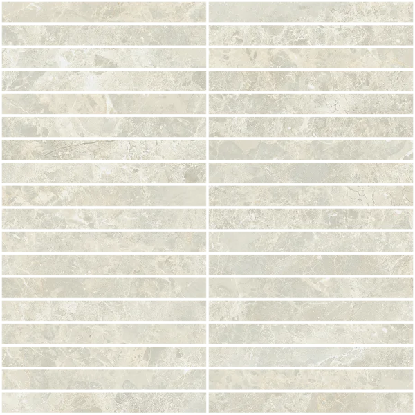 Керамогранит Coliseum Да Винчи Уайт Мозаика Стрип (Натуральная, 30х30) в Челябинске