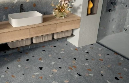 Керамогранит Coliseum Палладио Блэк 60х120 (Натуральный и Реттифицированный) в Челябинске