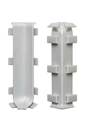 Внутренний угол Bonkeel ПЛ80 серый (ПВХ) в Челябинске