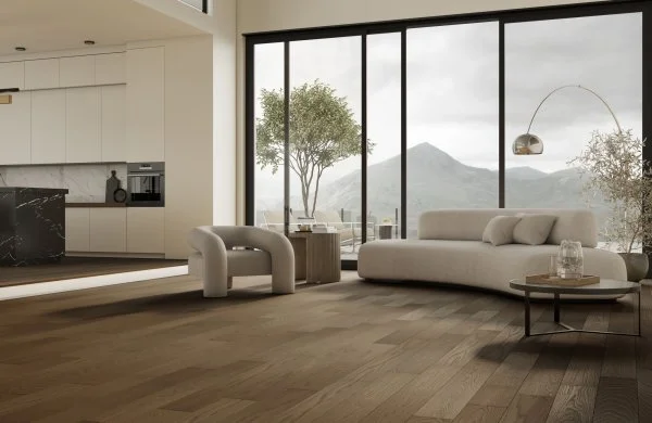 Паркетная доска Quartz Parquet Классик 7 мм Дуб Брауни 413 в Челябинске