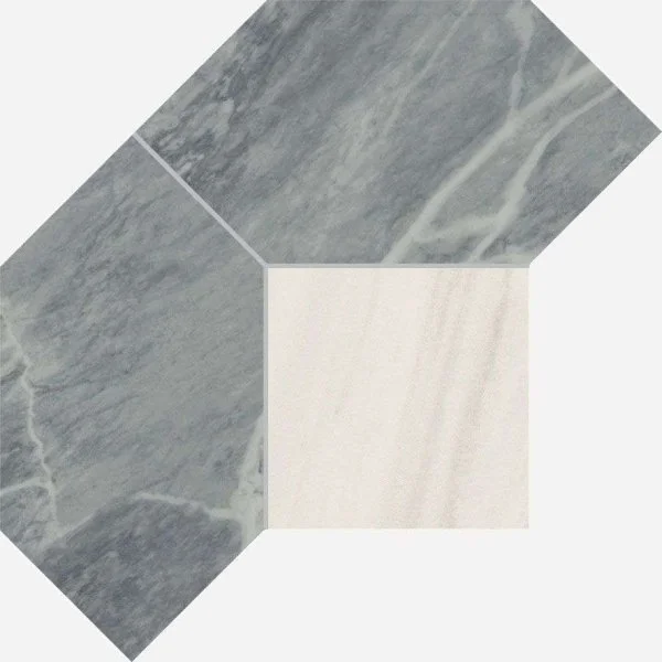 Керамогранит Italon Шарм Экстра Атлантик 28,5х21 мозаика Полигон в Челябинске