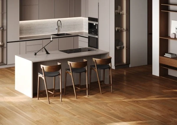 Паркетная доска Quartz Parquet Классик 5 мм Дуссия Африканская 550-63 в Челябинске