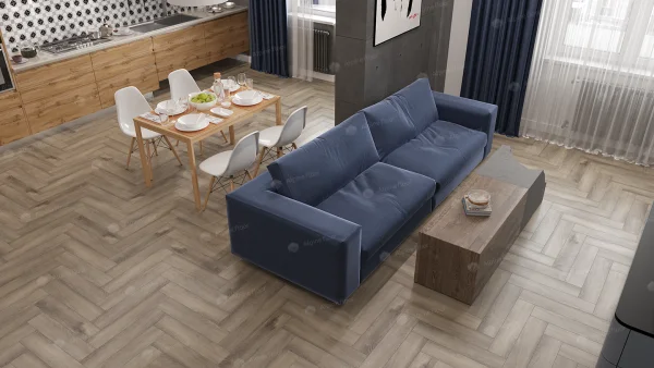 Кварц-виниловая плитка Alpine Floor Parquet Дуб Исида ЕСО 16-15 2.5 мм. 43 класс в Челябинске