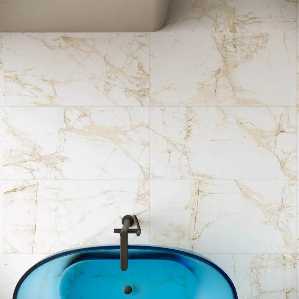 Керамогранит Coliseum Канова Уайт 60х120 (Натуральный и Реттифицированный) в Челябинске