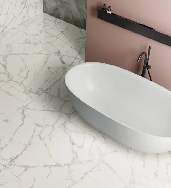 Керамогранит Italon Шарм Делюкс Инвизибл Уайт 60х120 (Паттинированная и реттифицированная) в Челябинске