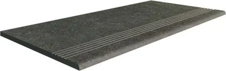 Керамогранит Italon Аурис Блэк ступень (Натуральная, 30х60) в Челябинске